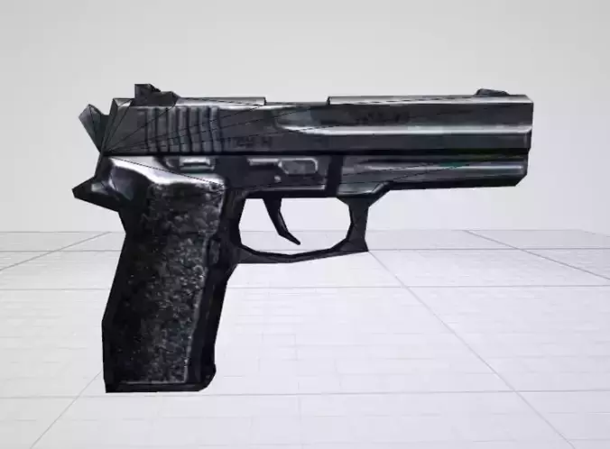 Low Poly Desert Eagle