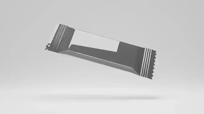 Chocolate Bar wrapper  3D model