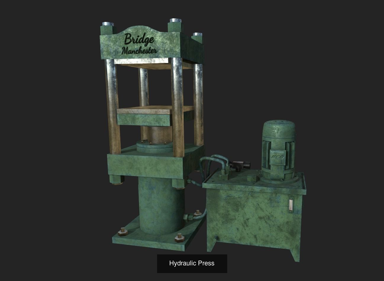 Rubber Factory Props 3D Model Collection_5