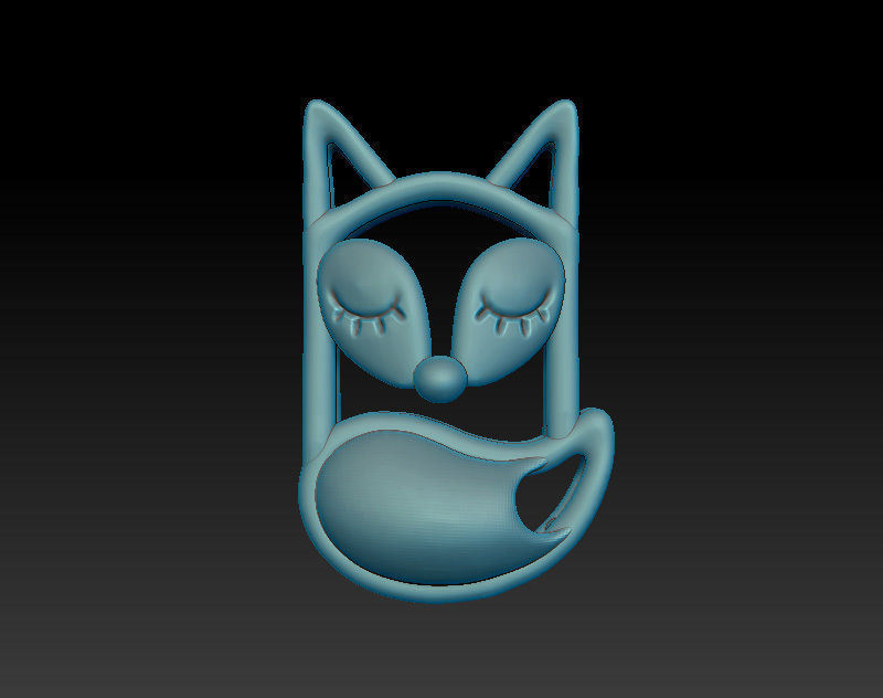 Small and cute animal pendants set printable 3d models bundle 3D print model_15