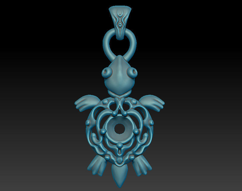 Small and cute animal pendants set printable 3d models bundle 3D print model_7