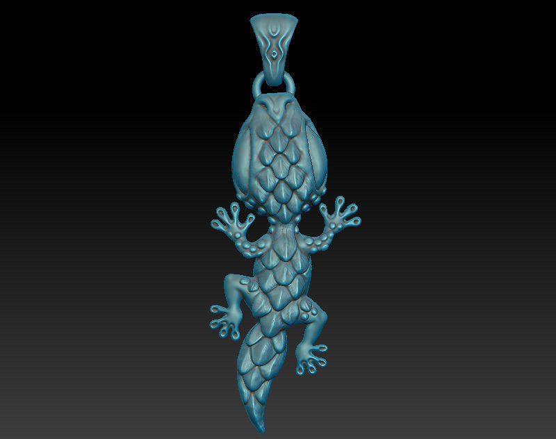 Small and cute animal pendants set printable 3d models bundle 3D print model_21