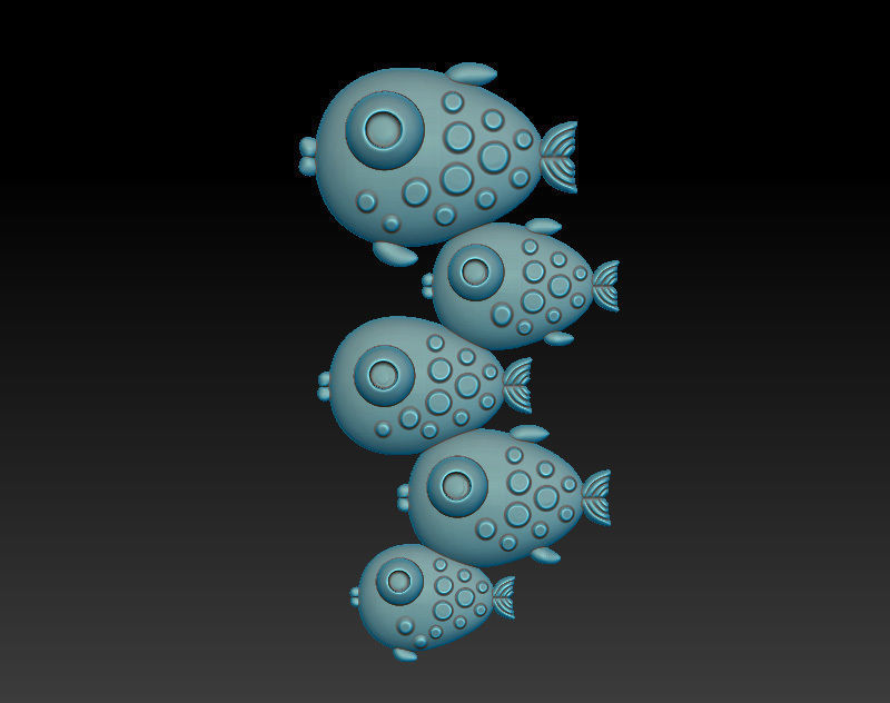 Small and cute animal pendants set printable 3d models bundle 3D print model_1