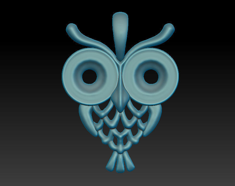 Small and cute animal pendants set printable 3d models bundle 3D print model_9