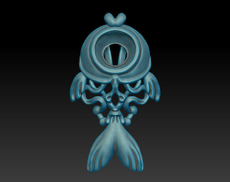 Small and cute animal pendants set printable 3d models bundle 3D print model_19