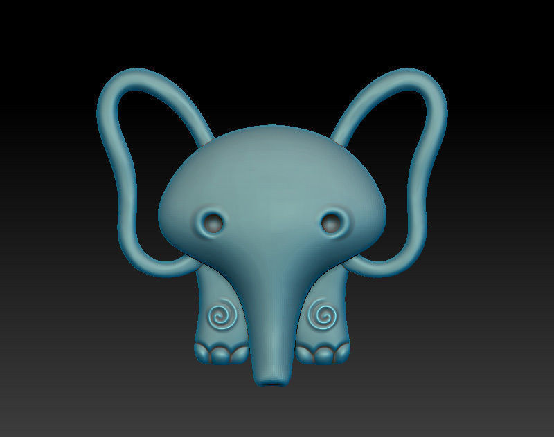 Small and cute animal pendants set printable 3d models bundle 3D print model_3