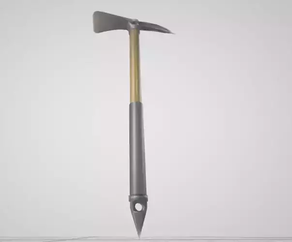 Low poly Pick Axe