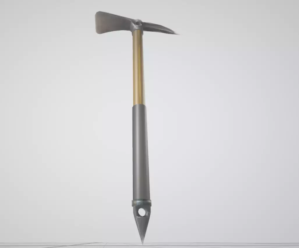 Low poly Pick Axe Free 3D model