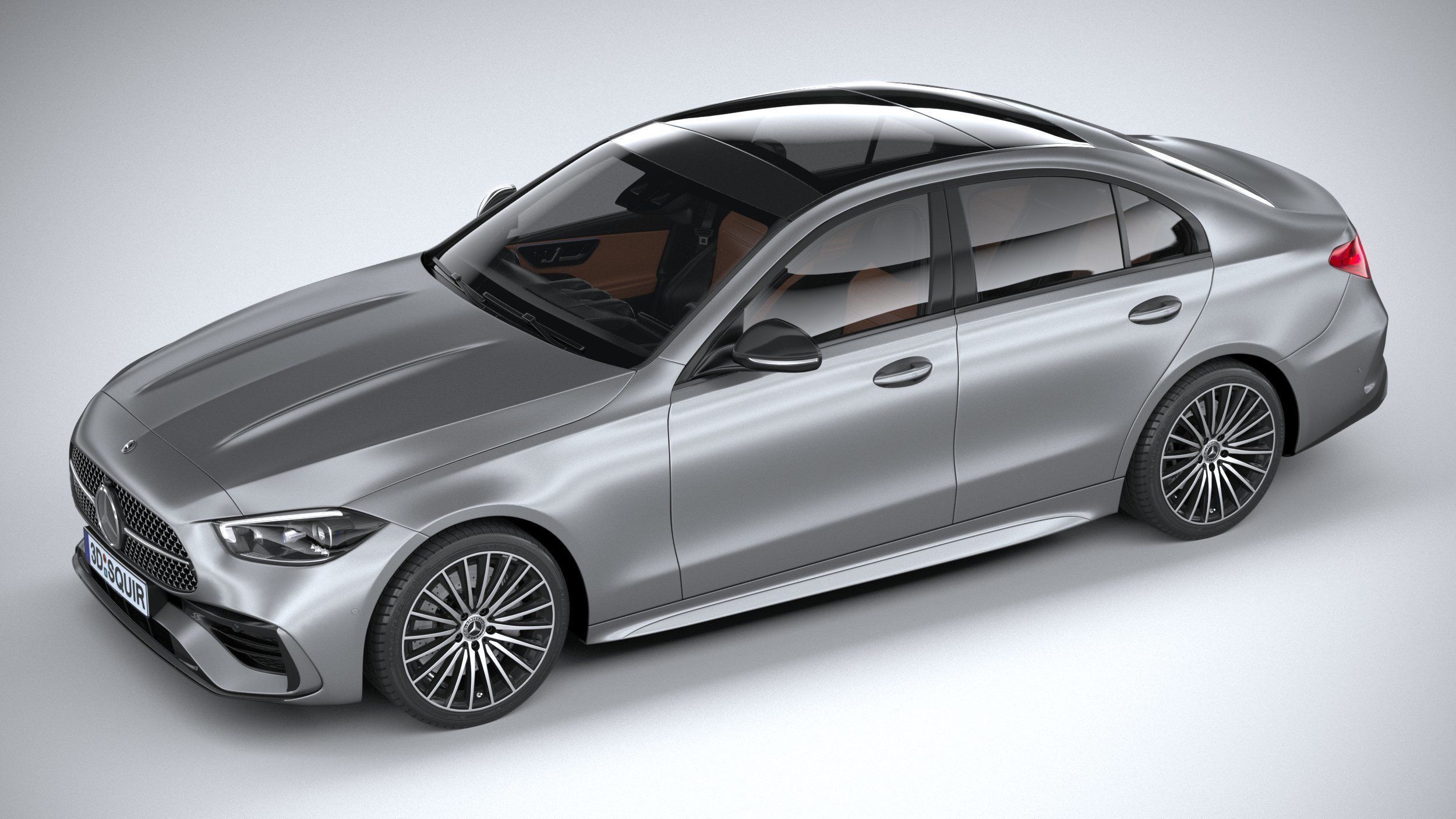 Mercedes-Benz C-Class 2022 3D model_7