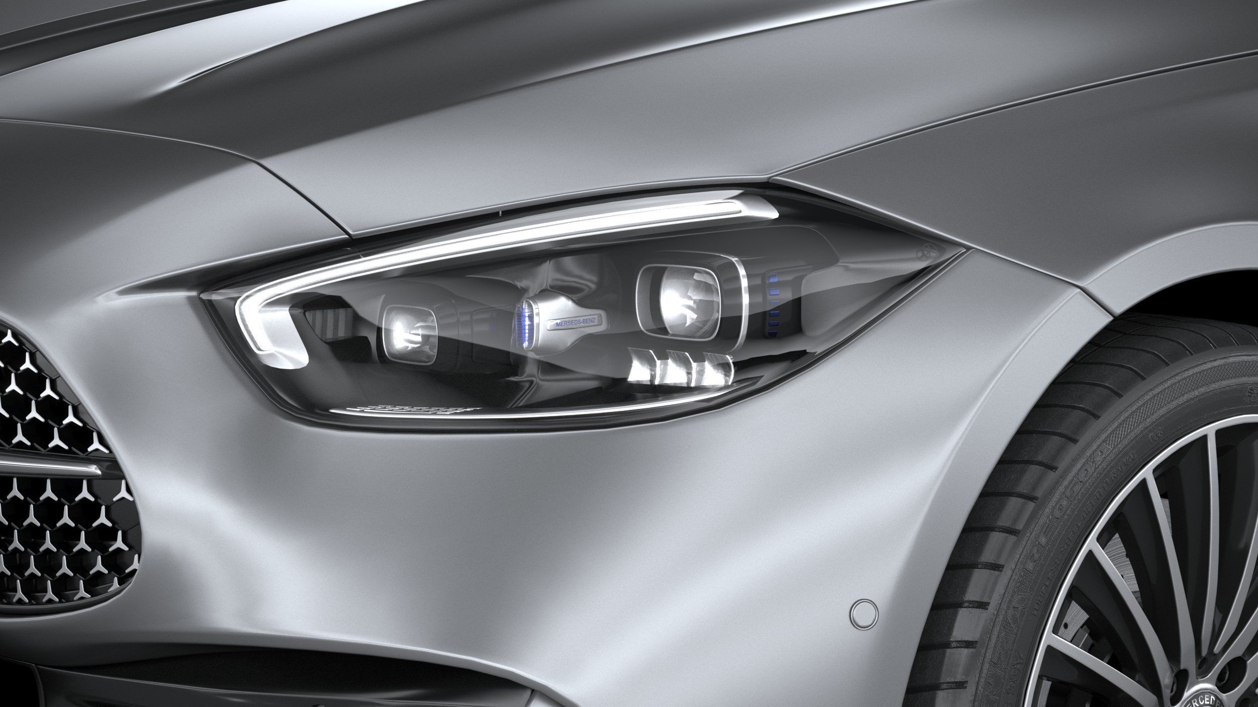 Mercedes-Benz C-Class 2022 3D model_14