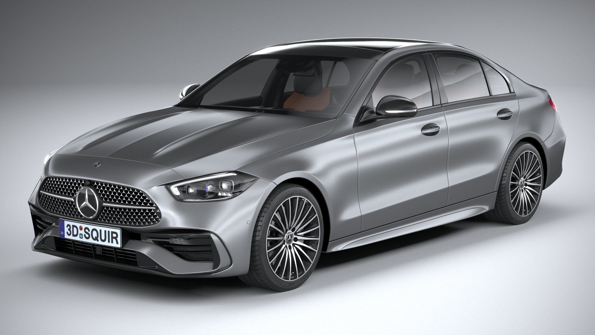 Mercedes-Benz C-Class 2022 3D model_1