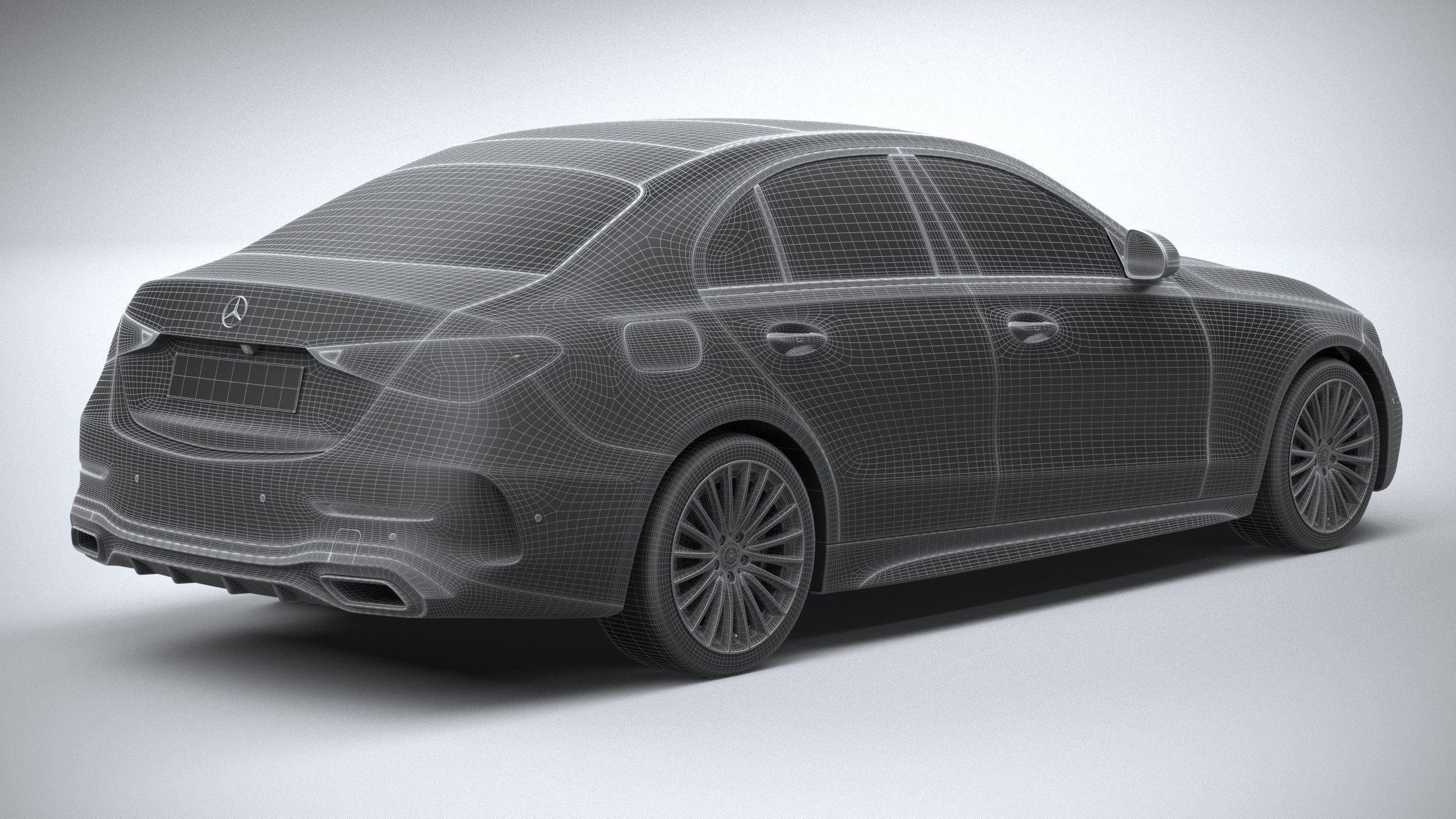 Mercedes-Benz C-Class 2022 3D model_31