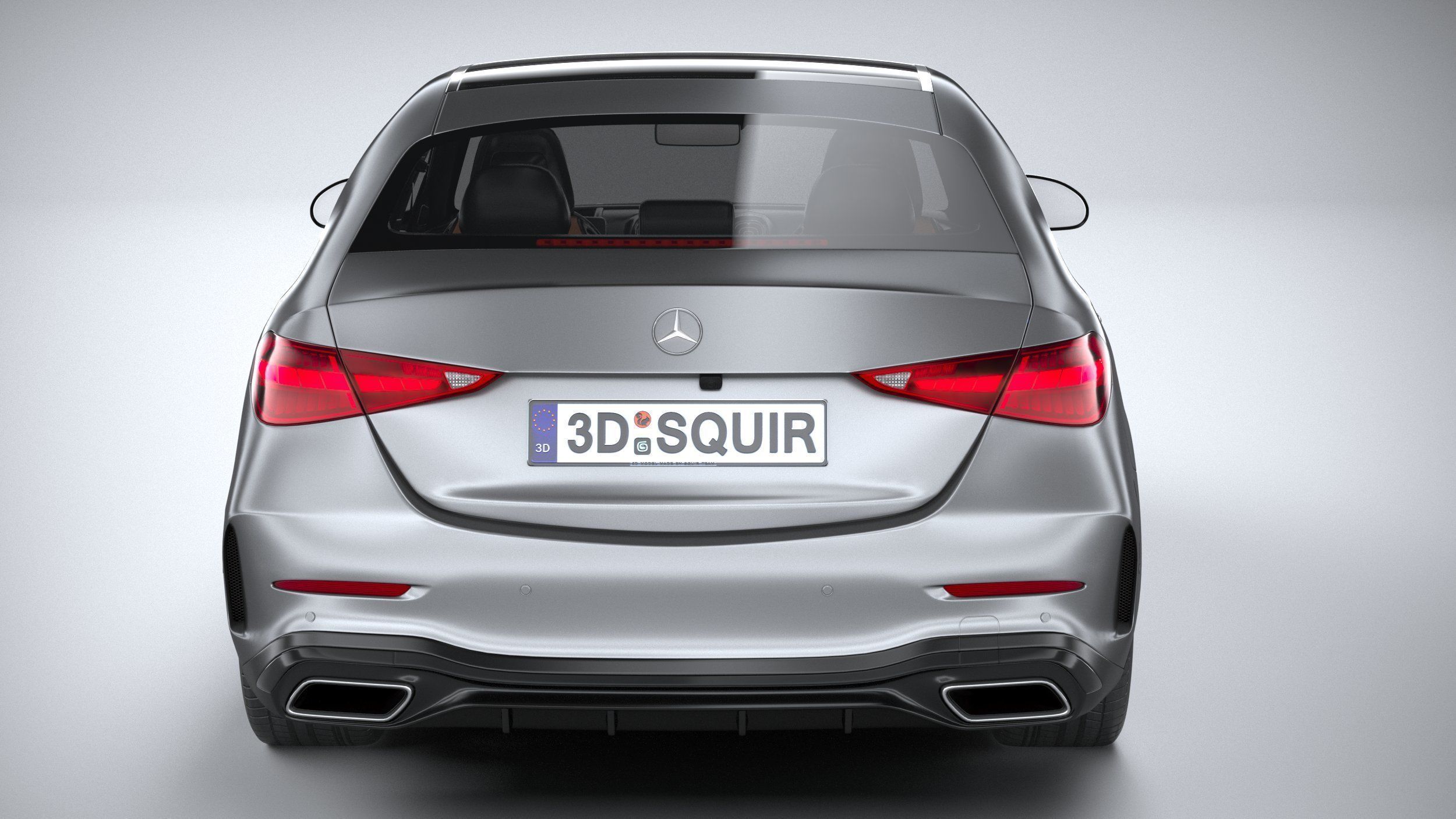 Mercedes-Benz C-Class 2022 3D model_4