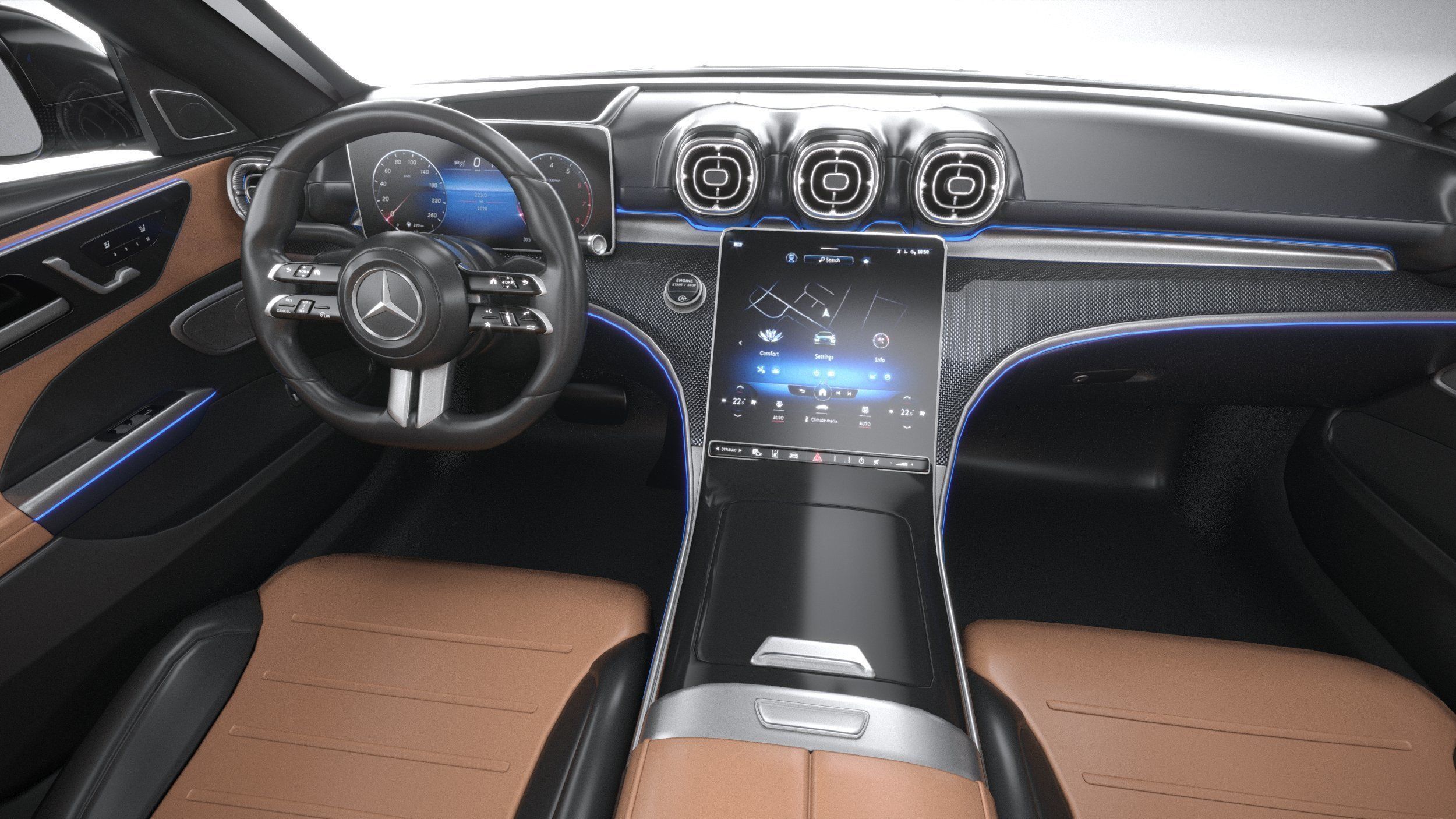 Mercedes-Benz C-Class 2022 3D model_27