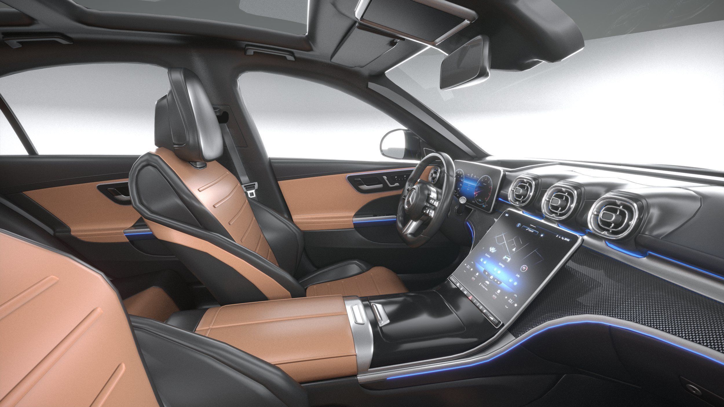 Mercedes-Benz C-Class 2022 3D model_28