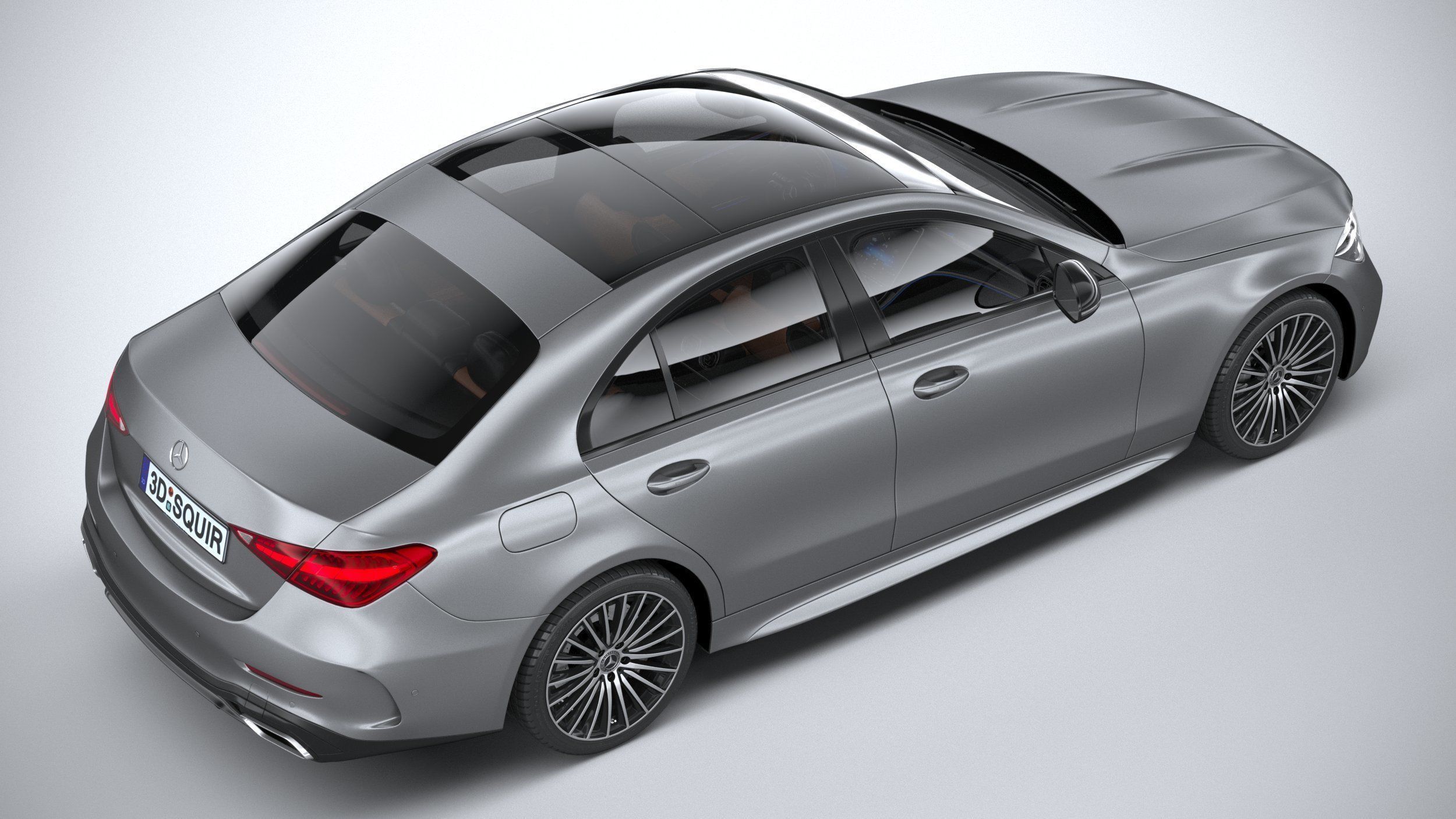 Mercedes-Benz C-Class 2022 3D model_10