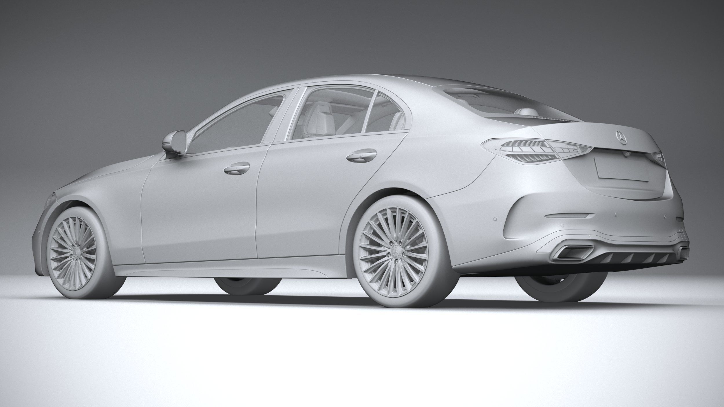 Mercedes-Benz C-Class 2022 3D model_21