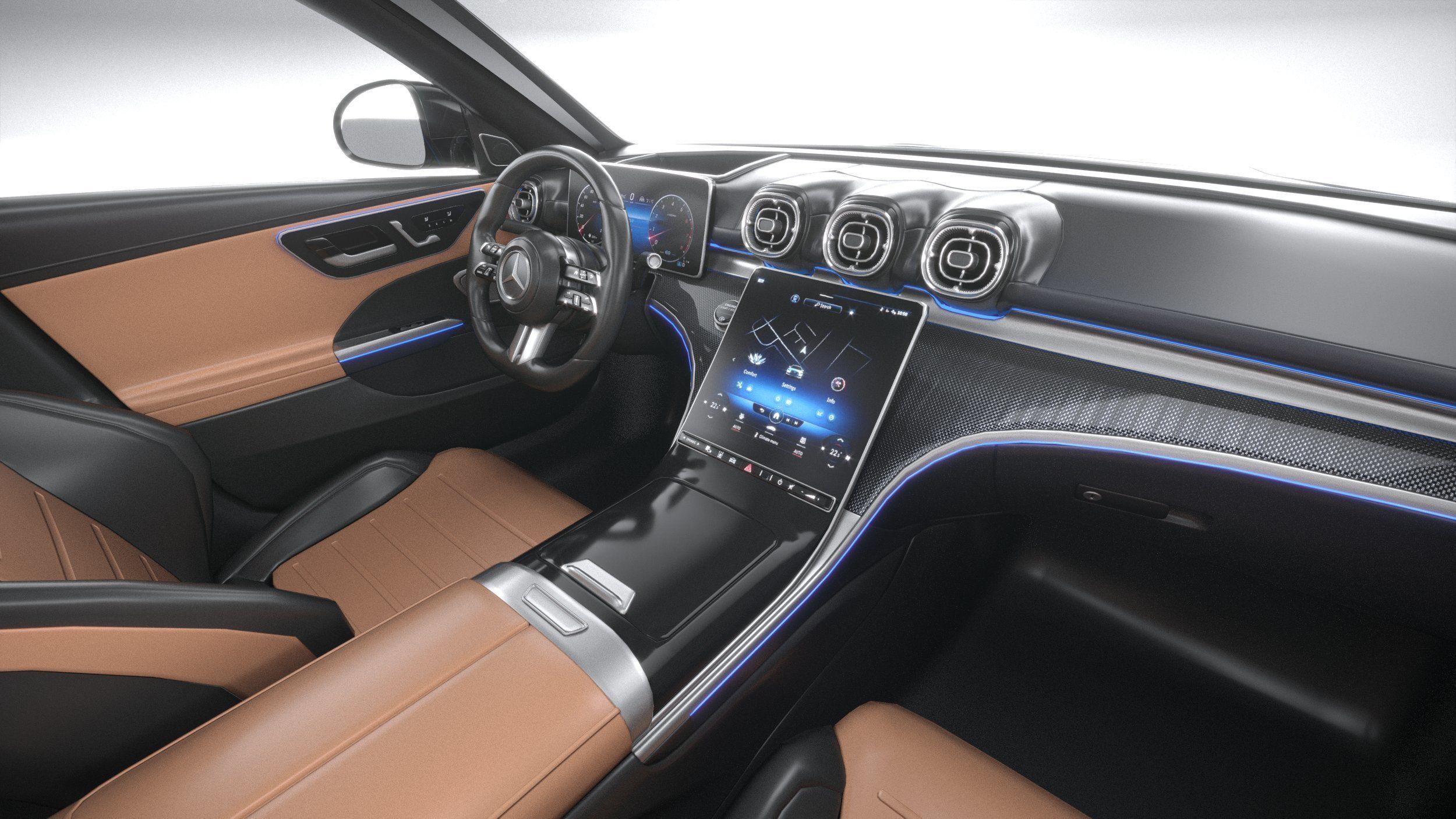 Mercedes-Benz C-Class 2022 3D model_26