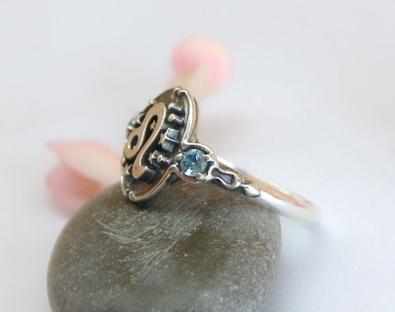 Zodiac signs ring set 3D model for printing Horoscope jewelry 3D print model_2