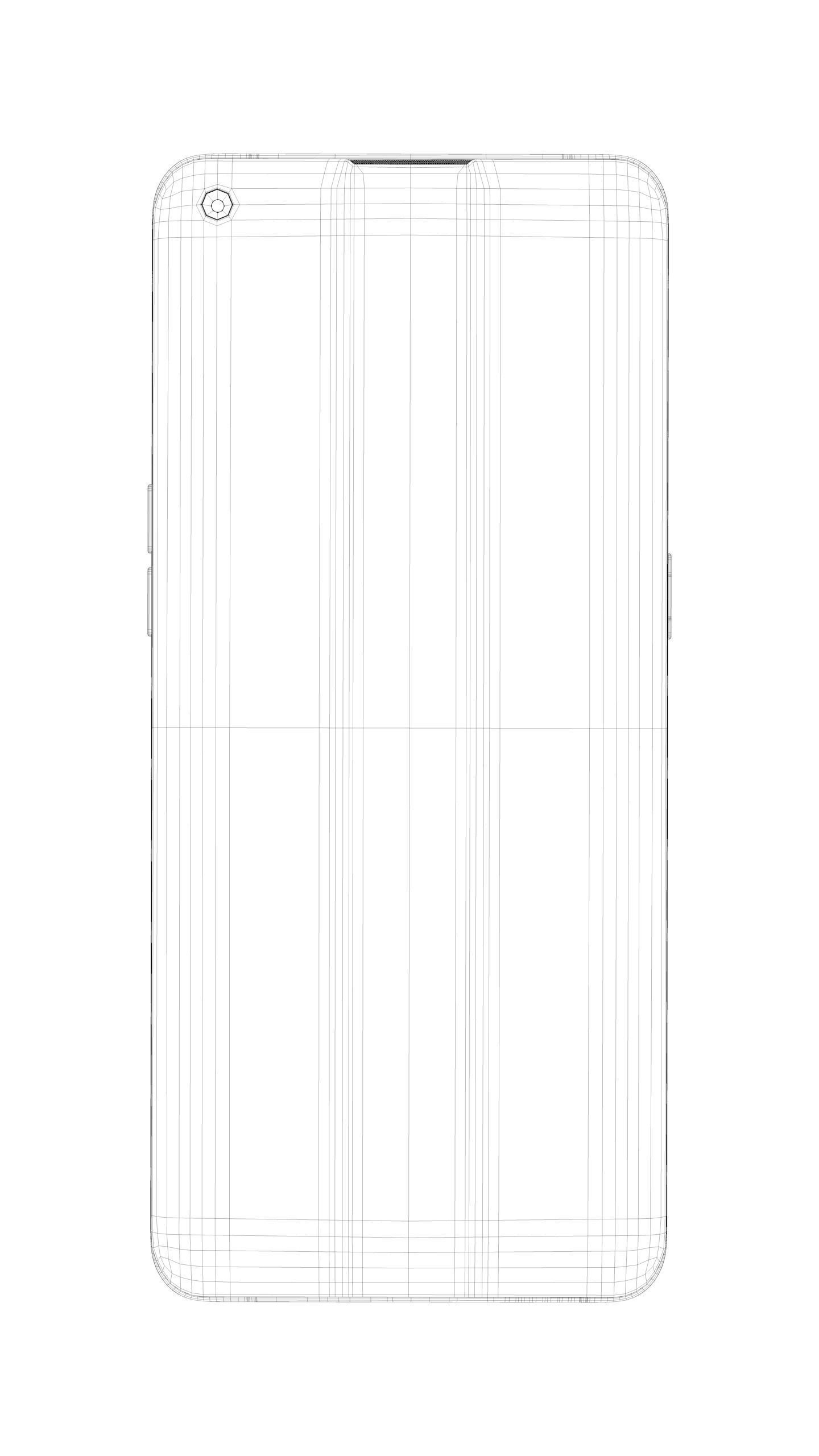 OPPO Find X3 refinement modeling rendering  3D model_2