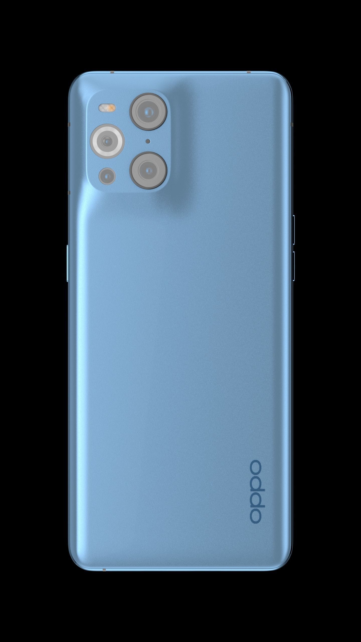 OPPO Find X3 refinement modeling rendering  3D model_7