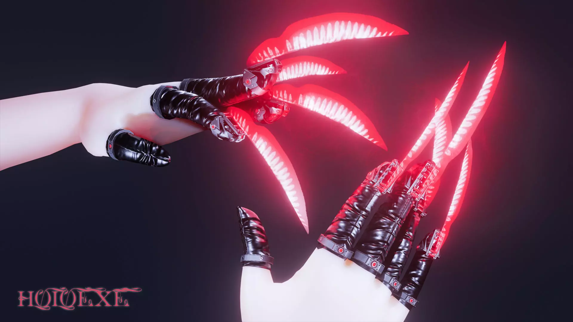 Sume Claw Sci-Fi Low-poly 3D model_0