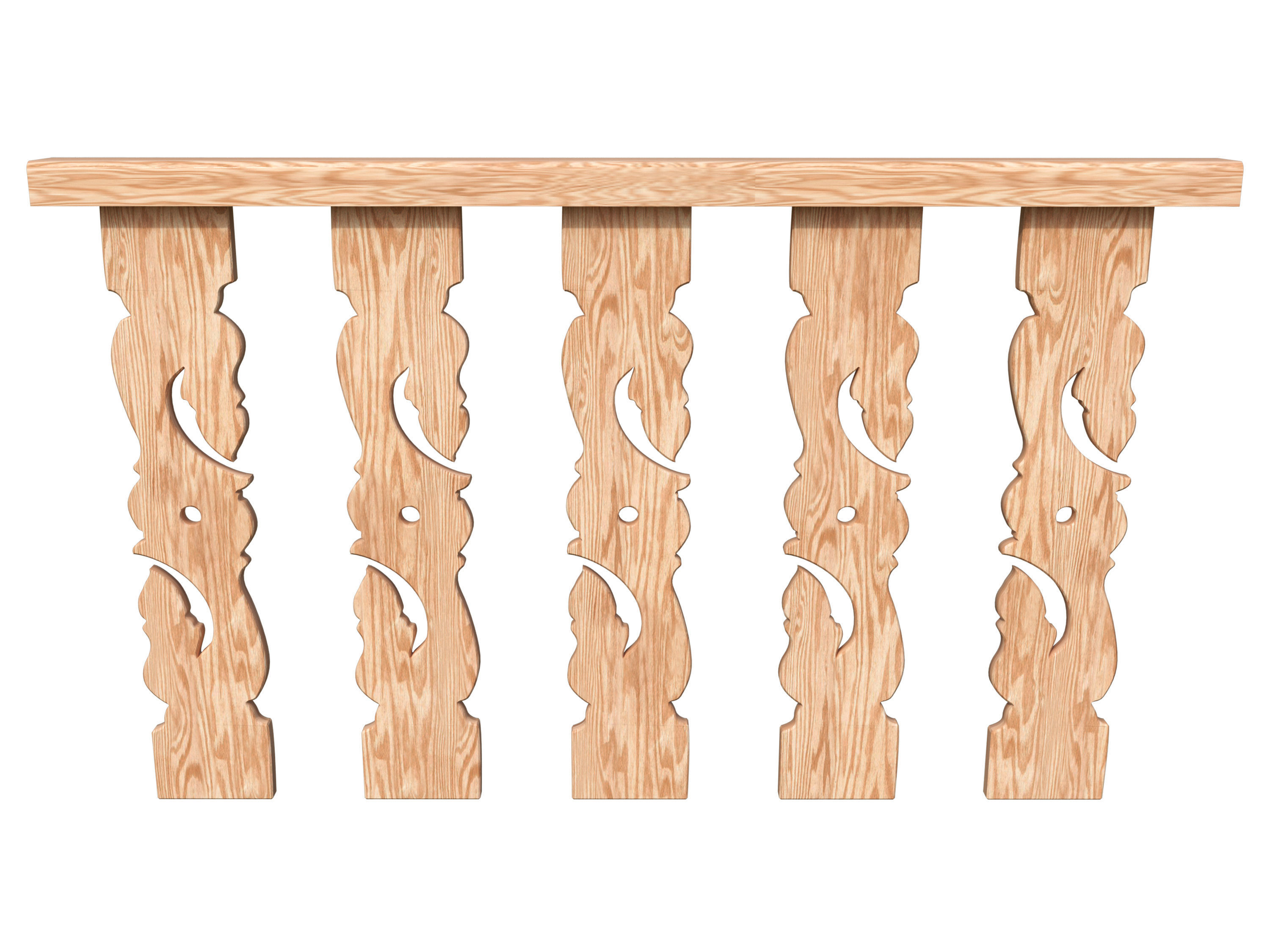 Log house constructor kitbash 3D model_17