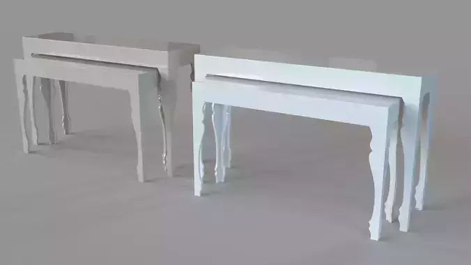 Safavieh Home Collection Beth Taupe and White Console