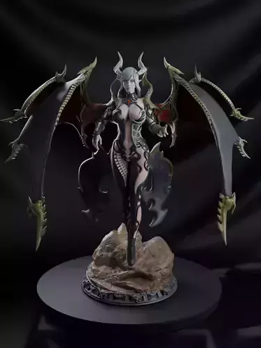 Circubus queen stl figure