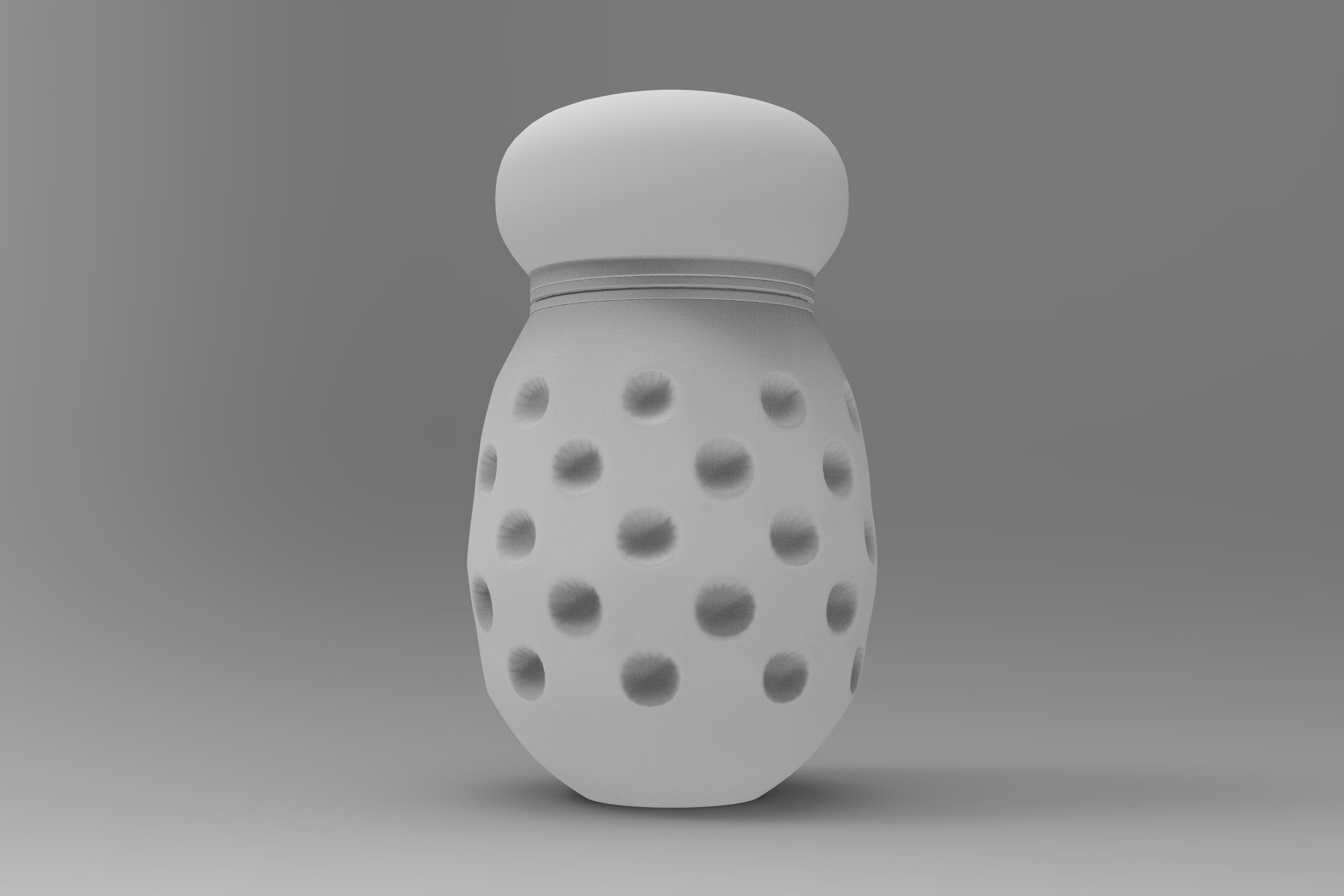 Salt Cellar Low-poly 3D model_6