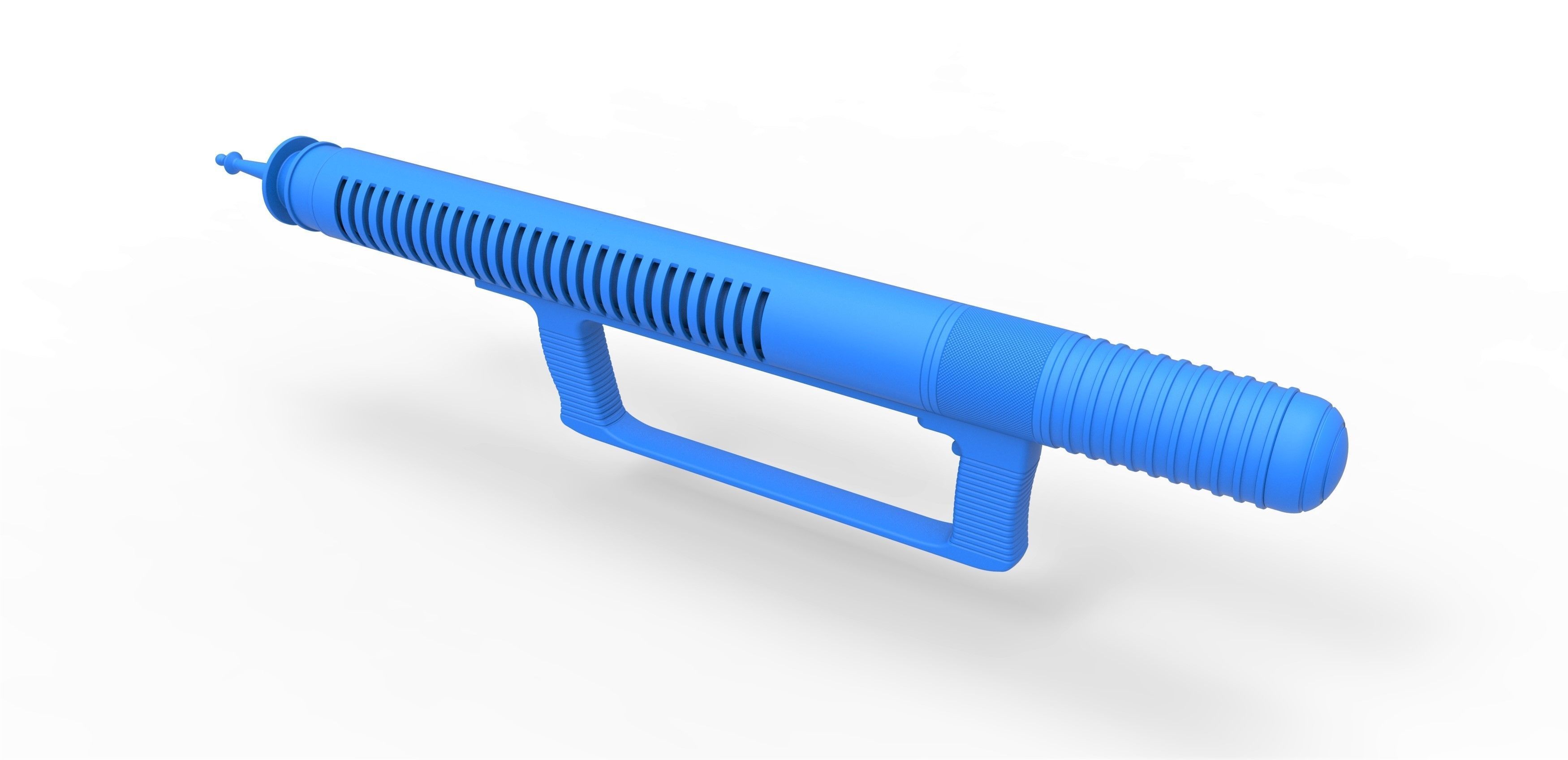 Laser Rifle from the movie Forbidden Planet 1956 3D print model_20