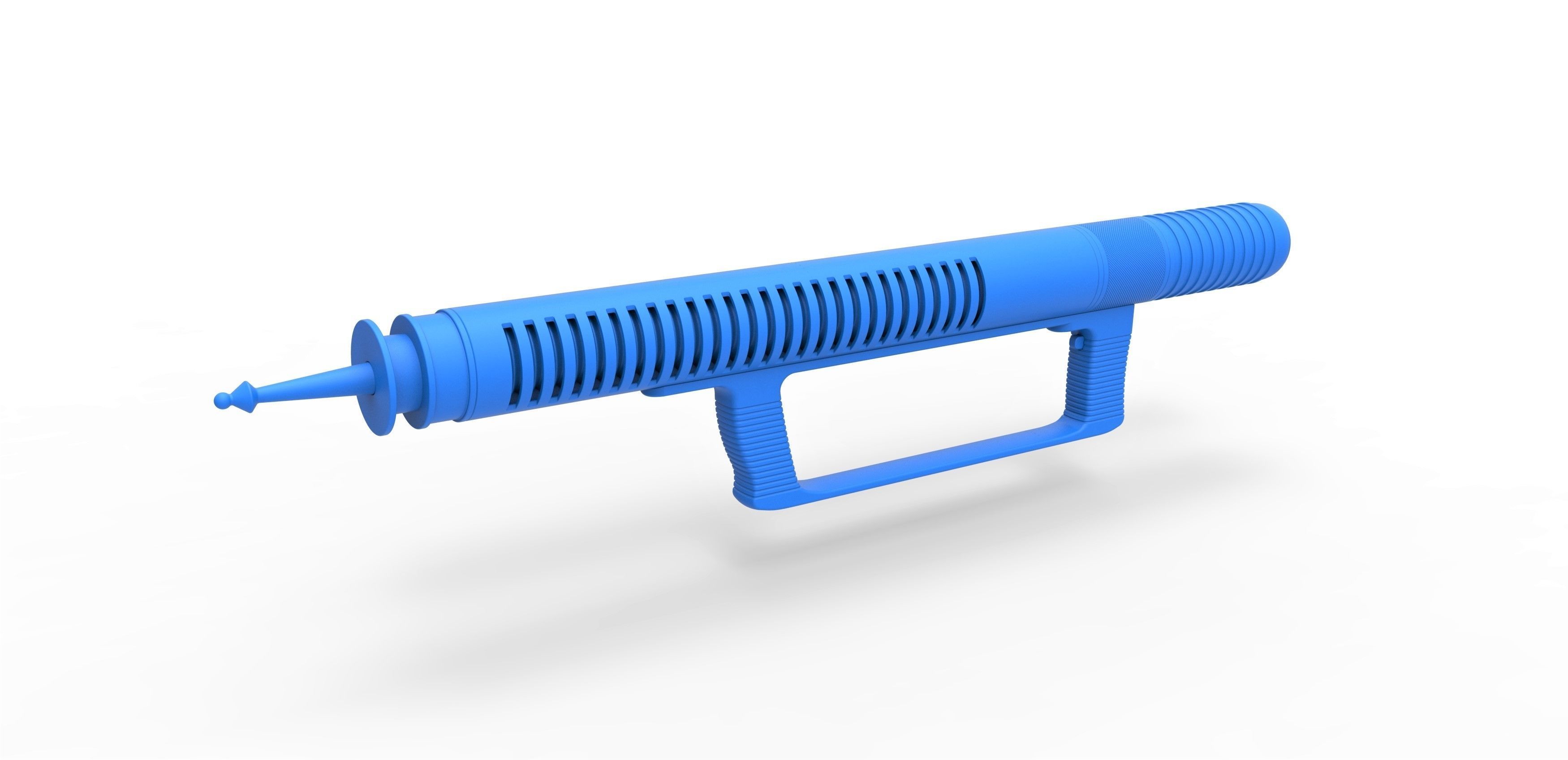Laser Rifle from the movie Forbidden Planet 1956 3D print model_12