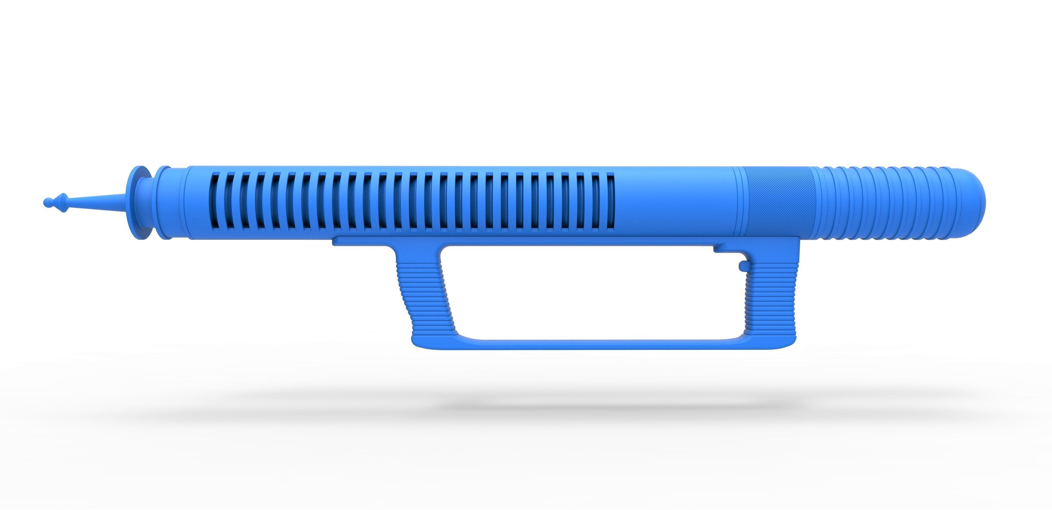 Laser Rifle from the movie Forbidden Planet 1956 3D print model_17