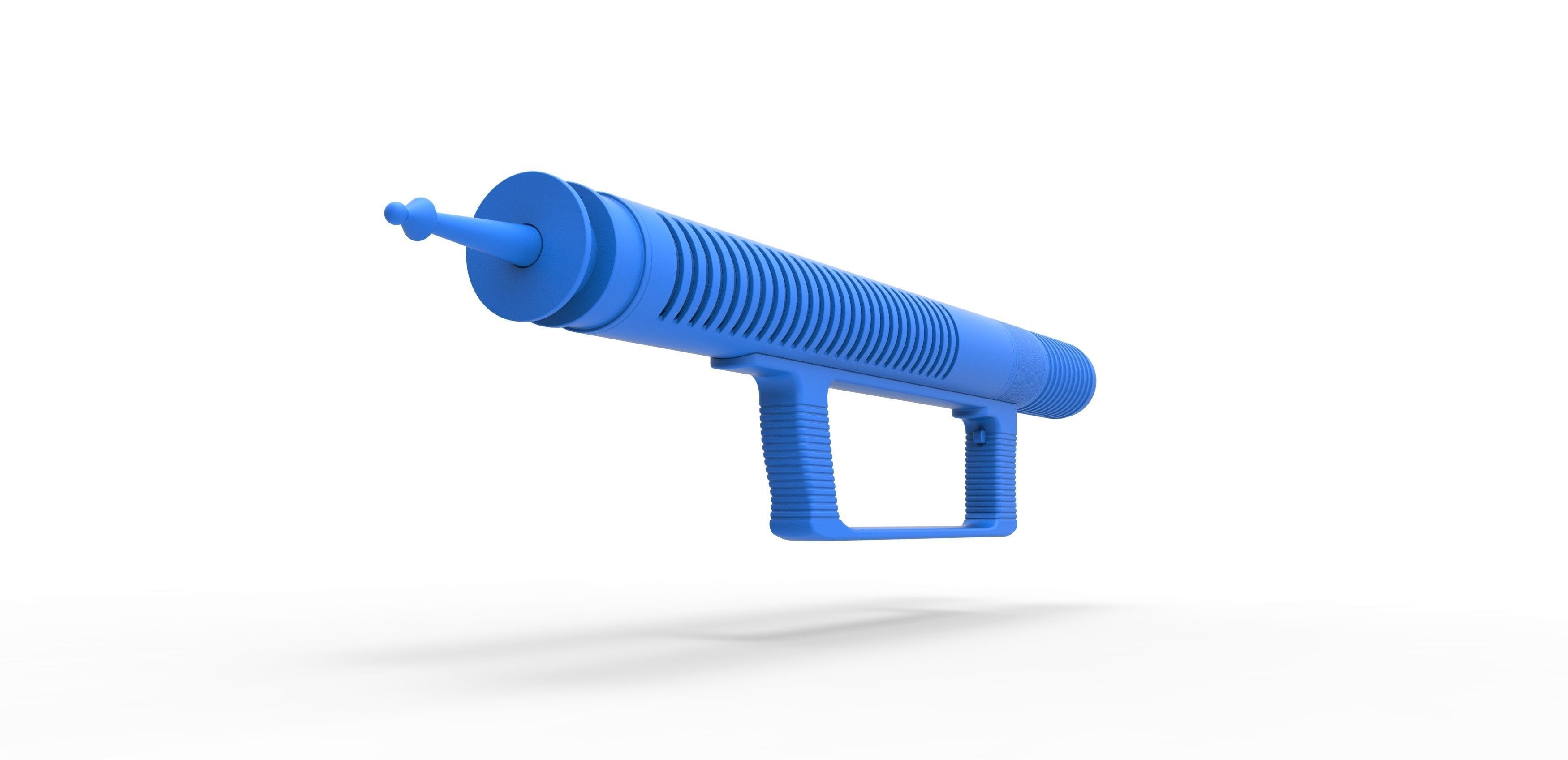 Laser Rifle from the movie Forbidden Planet 1956 3D print model_15