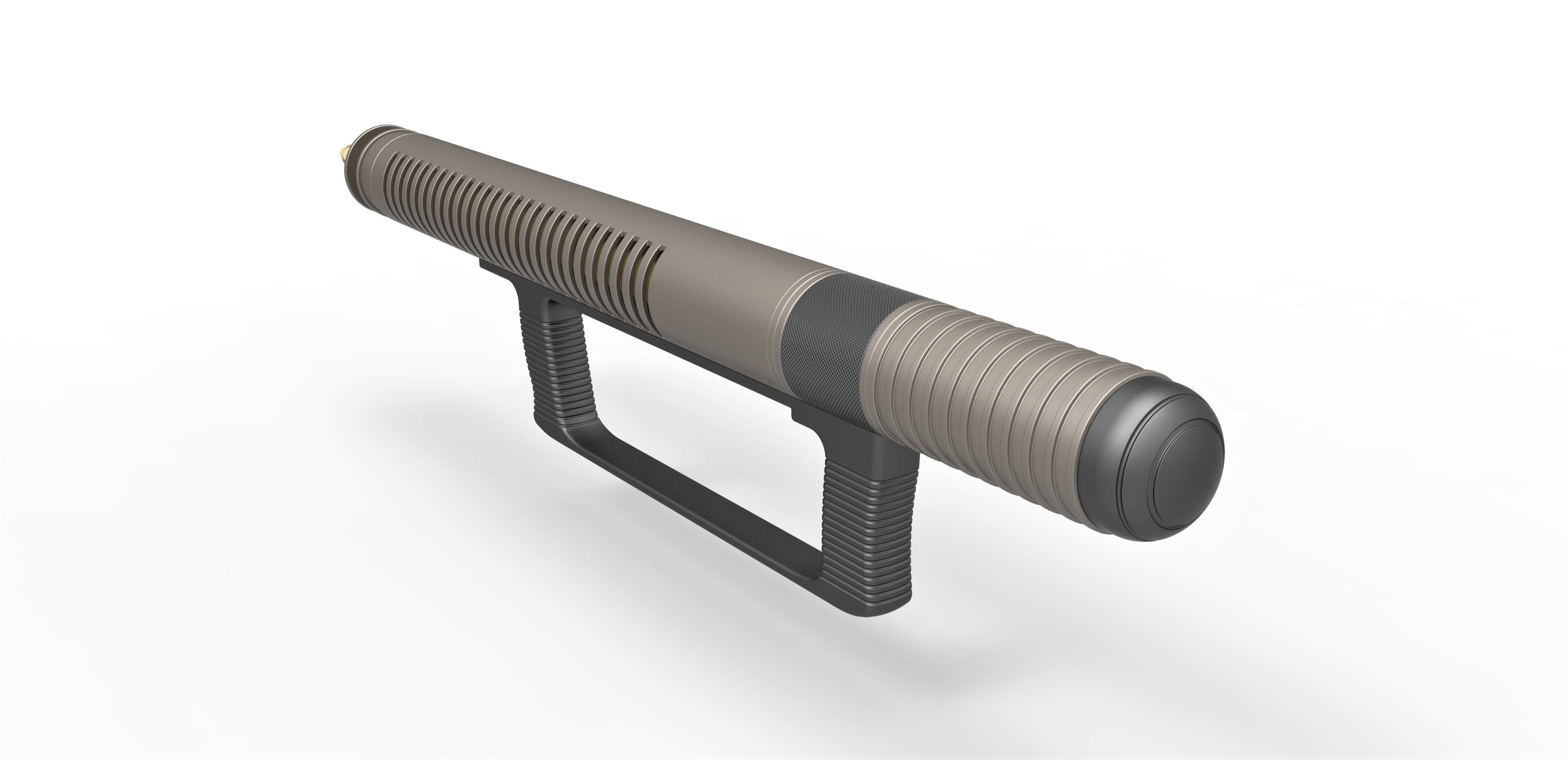 Laser Rifle from the movie Forbidden Planet 1956 3D print model_10