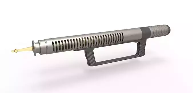 Laser Rifle from the movie Forbidden Planet 1956 3D print model