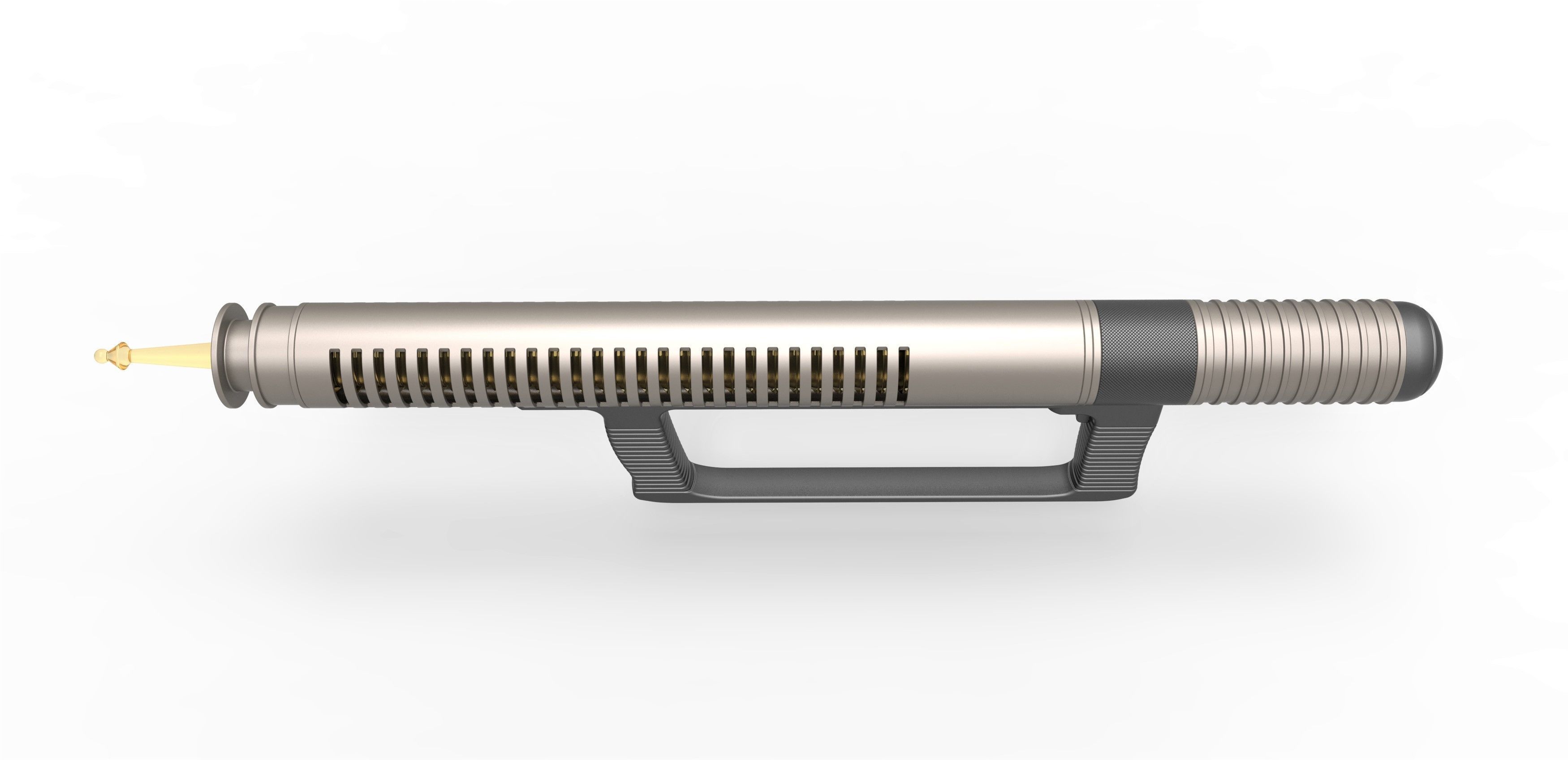 Laser Rifle from the movie Forbidden Planet 1956 3D print model_7