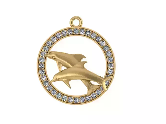 DOLPHINE PENDENT