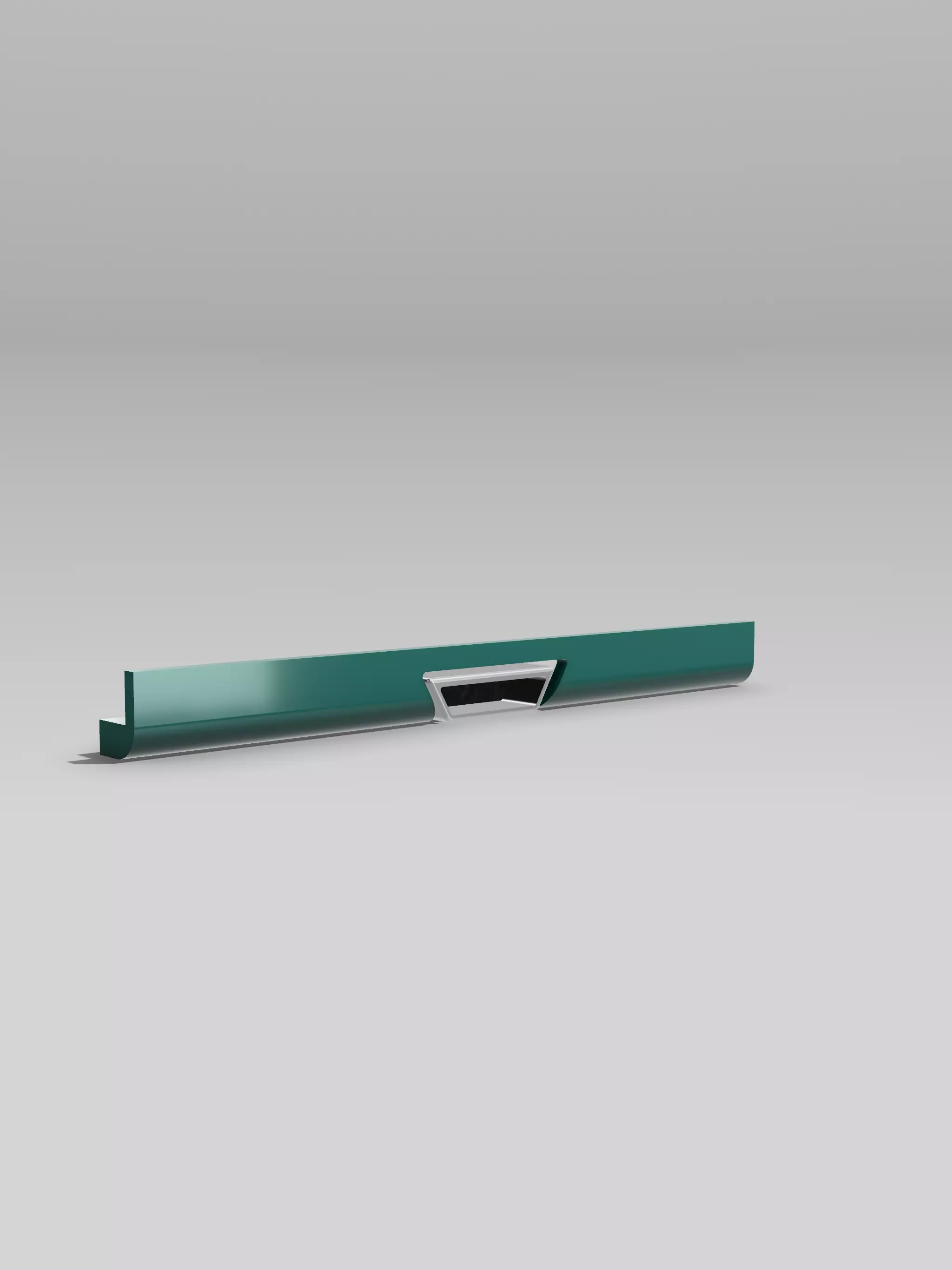 1948-1950 F1 F100 Pickup smooth rear skirt and exhaust insert 3D print model_0