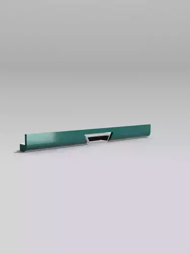 1948-1950 F1 F100 Pickup smooth rear skirt and exhaust insert