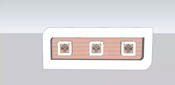 boundry wall 1 3D model