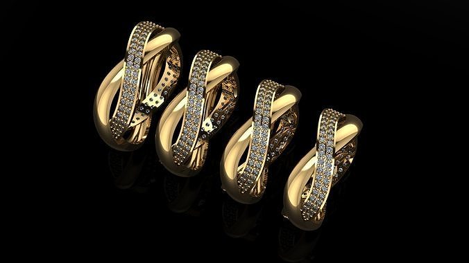  Wedding ring 3D print model