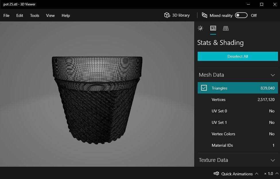 succulent flower pot 25 3D print model_17