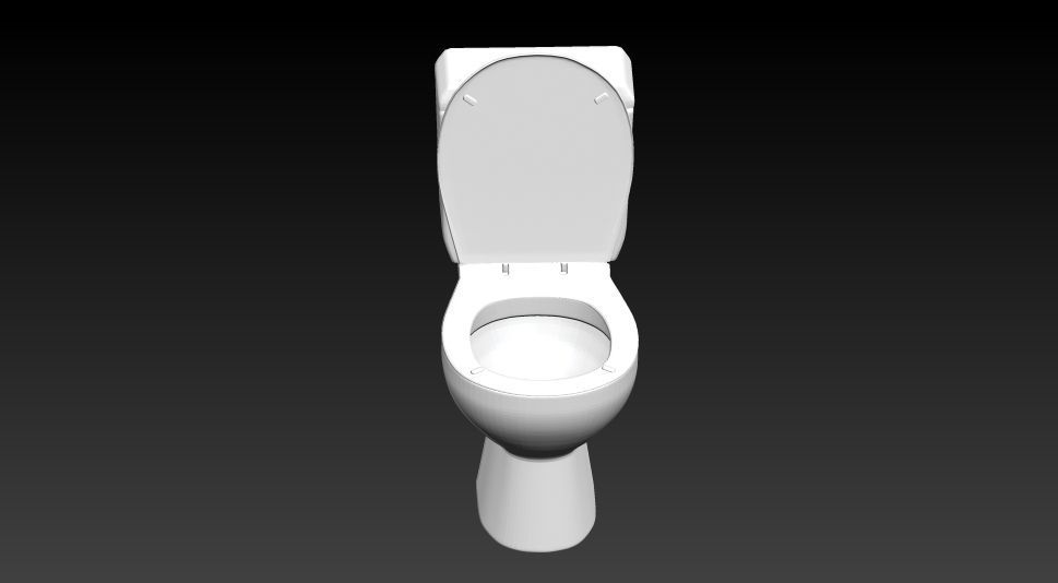Toilet 3D print model_1