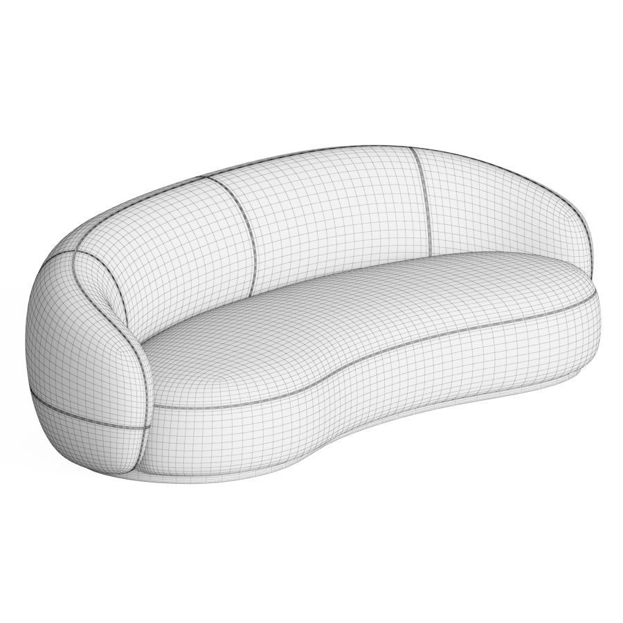 Siena Sofa Jaysonhome 3D model_3