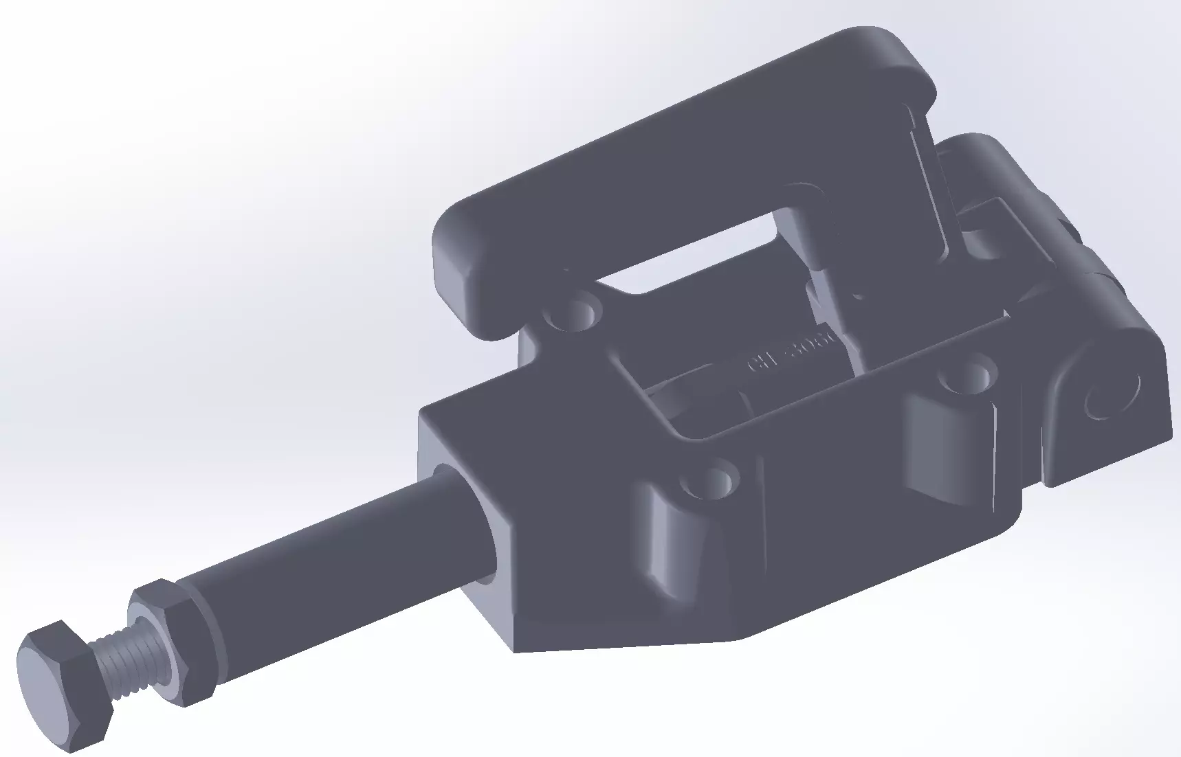GP-195040 clamp Free 3D model_0
