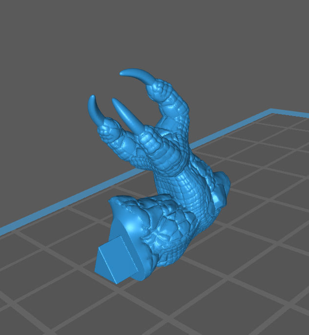 Xorn - Zorn - Rock-Monster Free 3D print model_9