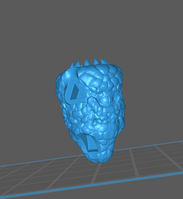 Xorn - Zorn - Rock-Monster Free 3D print model_10