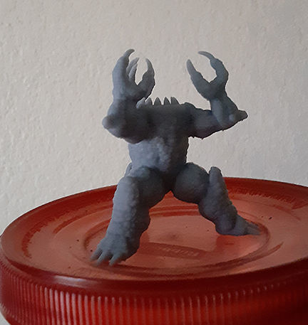 Xorn - Zorn - Rock-Monster Free 3D print model_14