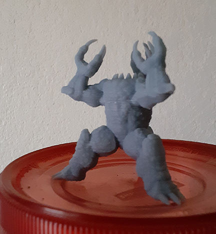 Xorn - Zorn - Rock-Monster Free 3D print model_13